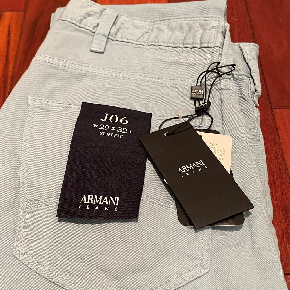 Armani slim fit J06 jeans